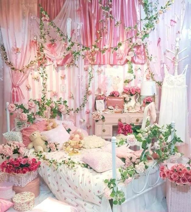 十二星座的专属公主房天秤座是花仙下凡水瓶座的幽静淡雅