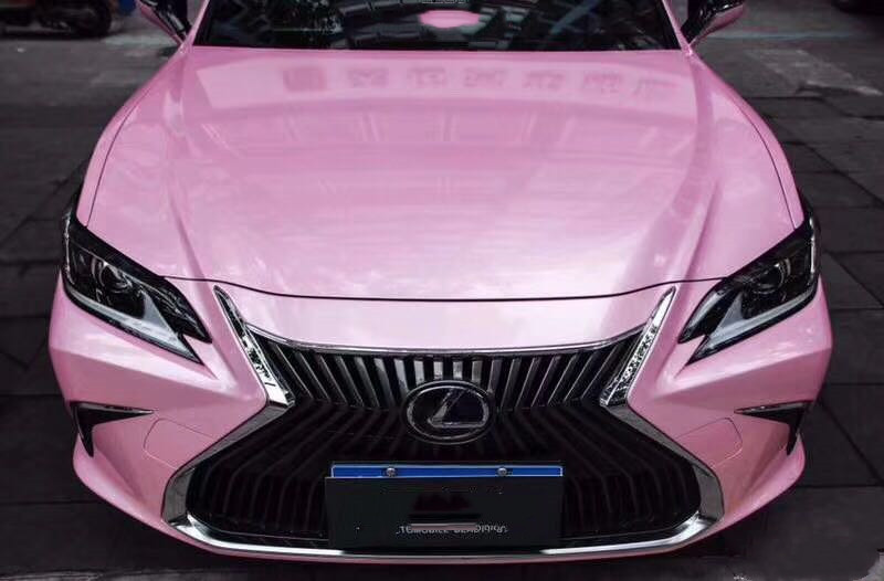 当机械艺术之美遇上樱语粉改色雷克萨斯es