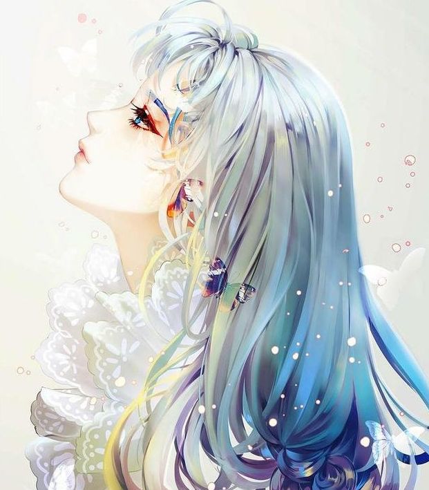 梦幻"软妹萝莉头像"色彩饱满温暖,晶莹剔透可爱美~人物板绘,可爱动漫