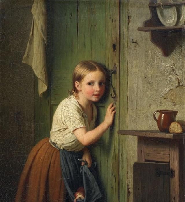 这大师级的西洋人物油画真是美极了