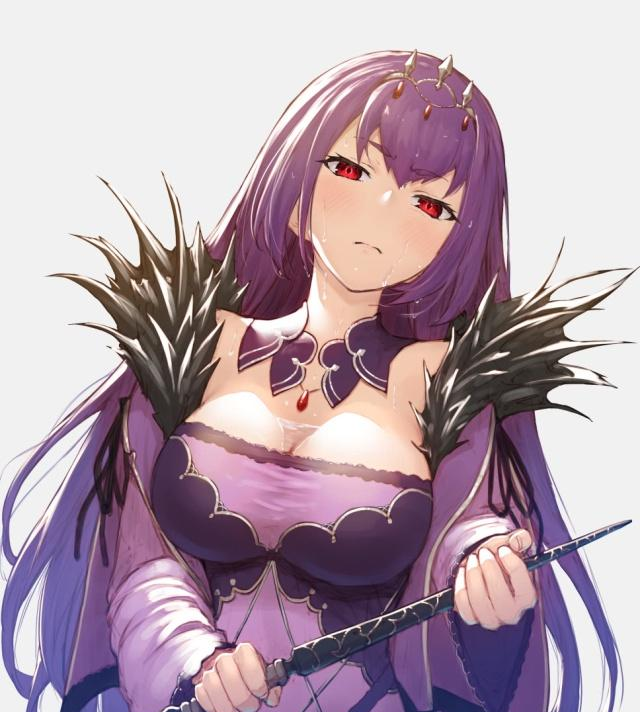 你怎么穿着斯卡哈的衣服紫色老婆放开那个小咕哒冲我来