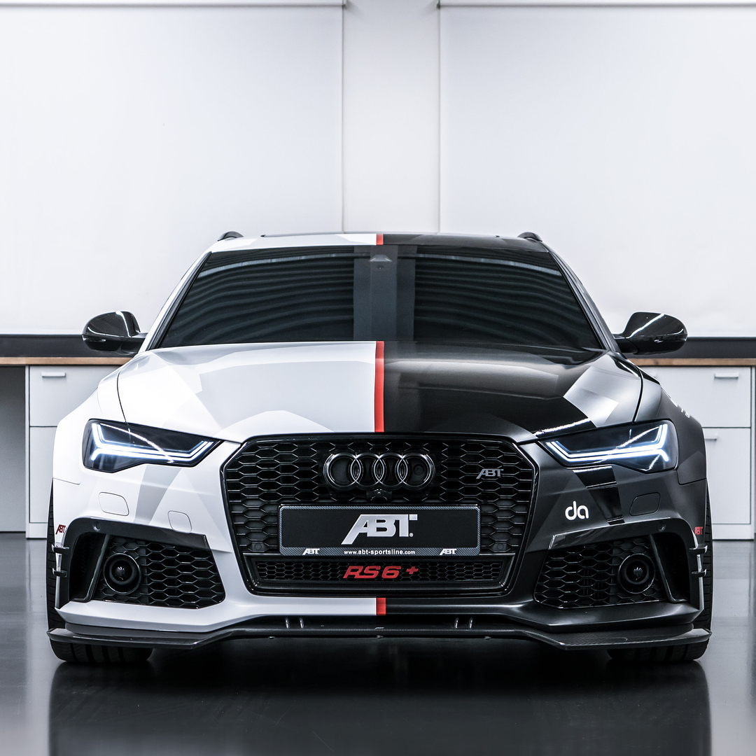 abt"黑白相间"奥迪rs6!