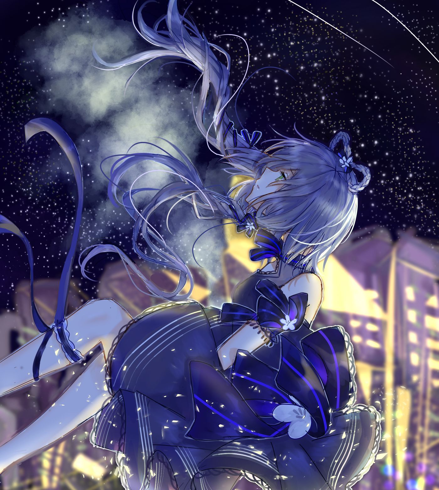 二次元黑暗系小姐姐壁纸,想你的时候,幸福得有些难过!