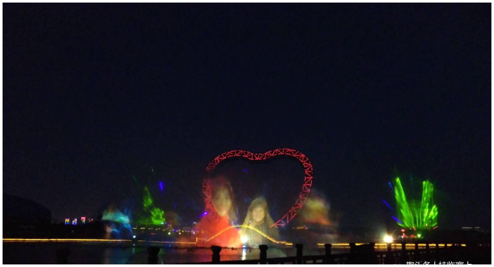 诗兄说发现银川之一湖绚丽几人识银川城市新名片阅海夜魅