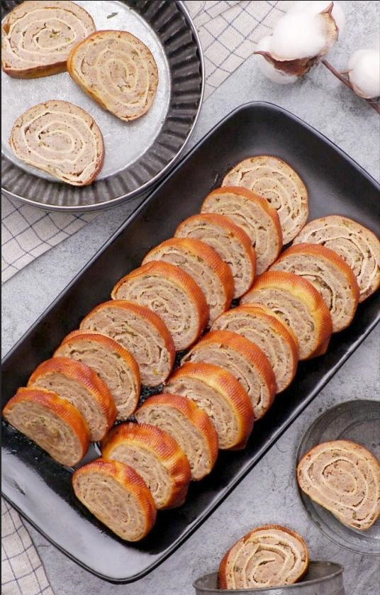 吃饭不喝酒,茶香自醉人,美味的茶熏豆卷,闻到味道