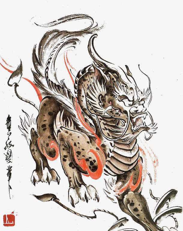 山海经大地麒麟是祥瑞的象征为何又化身四大凶兽