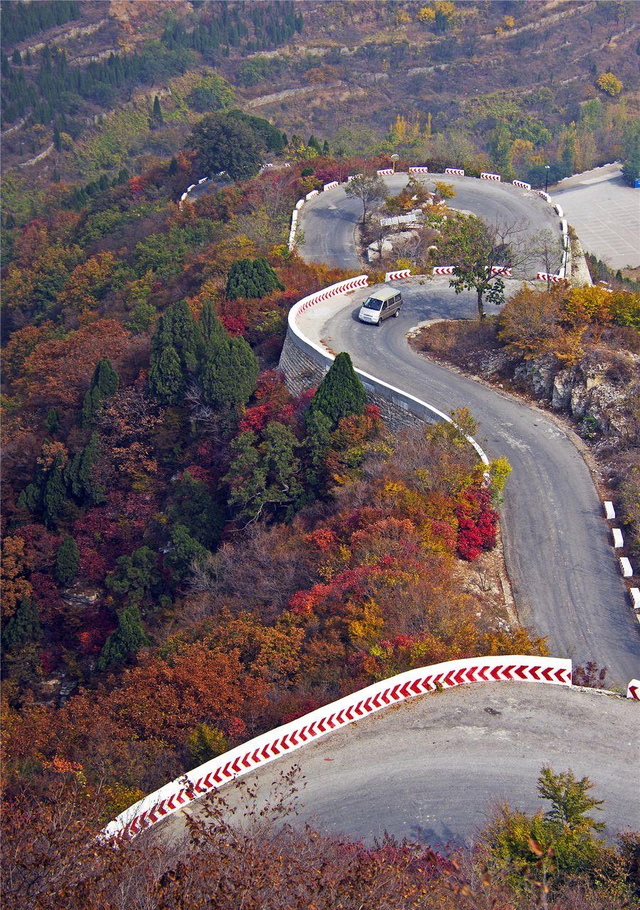 身处山东的"秋名山",几条盘山公路惊险迷人,老司机敢去尝试吗