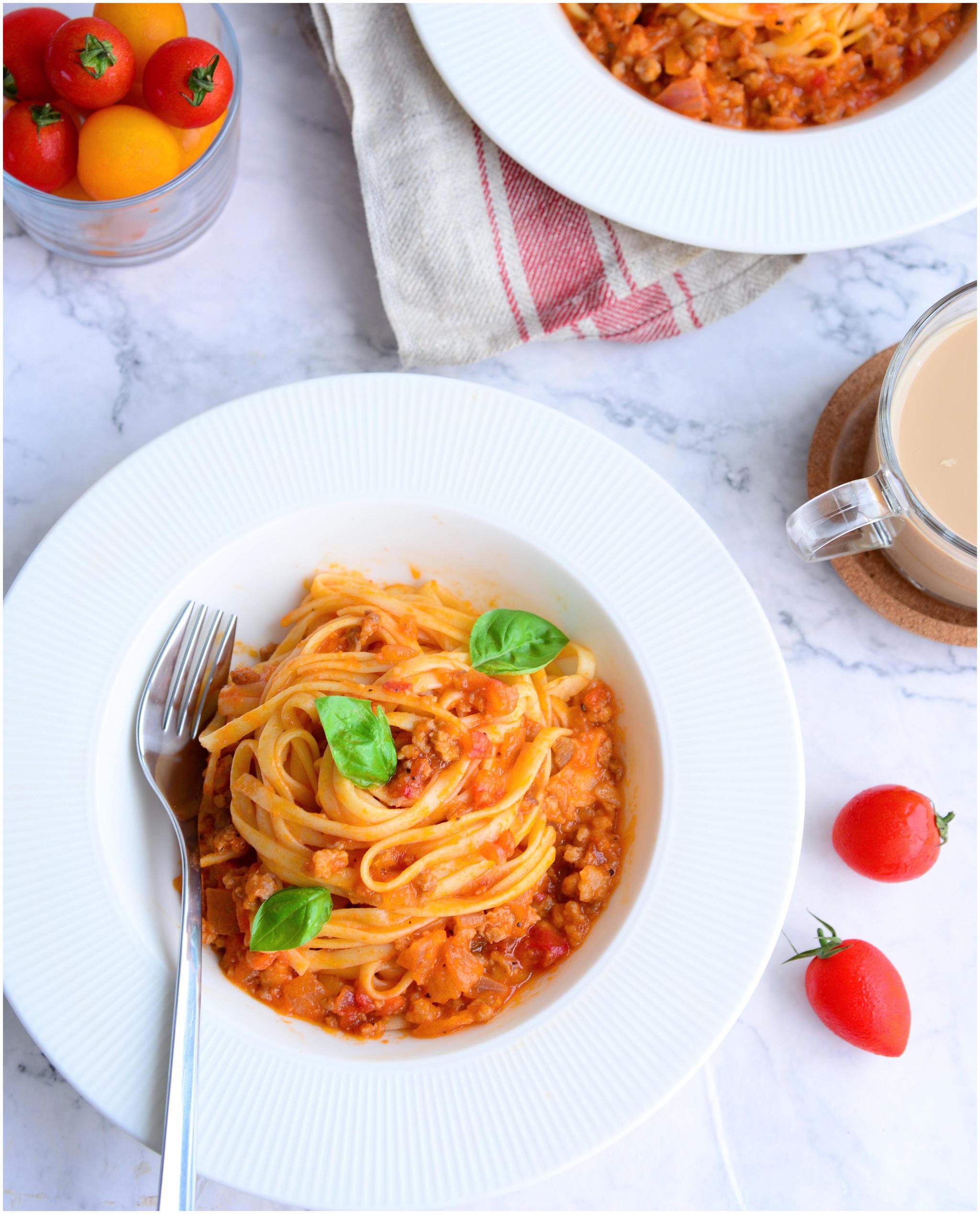 番茄肉酱意面自制番茄酱做法