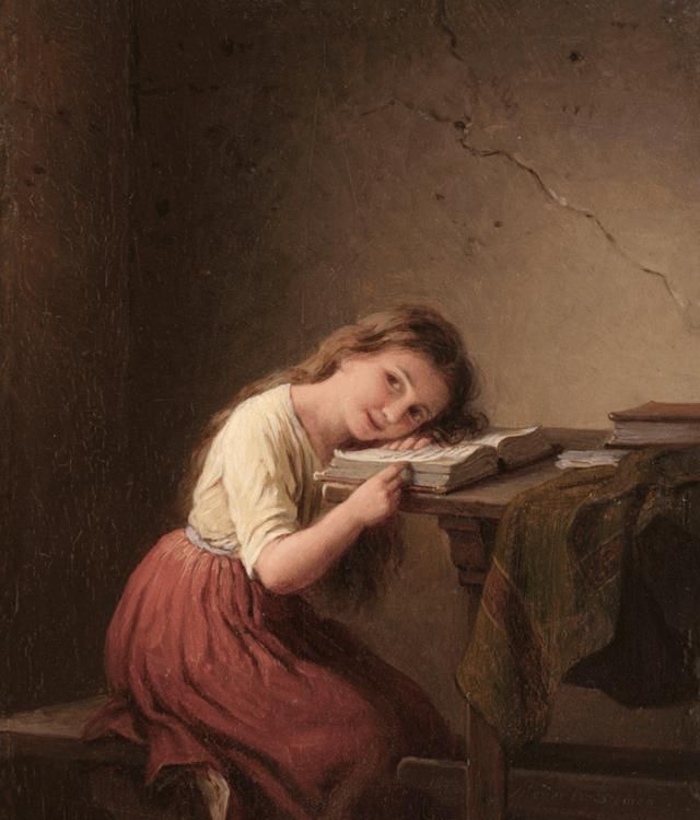 这大师级的西洋人物油画真是美极了