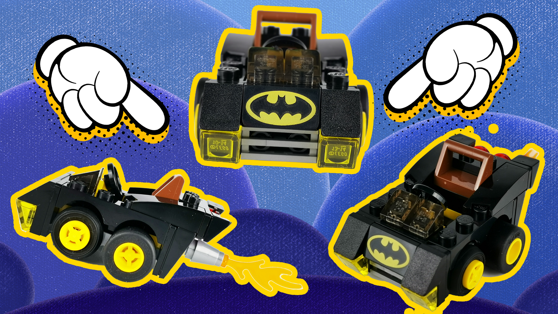 蝙蝠侠对猫女:乐高迷你战车系列76061图文评测