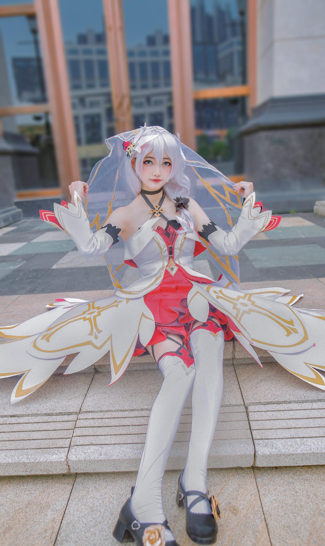 很可爱的一个妹子首先带来的是coser"彩虹糖"带来的德丽莎cos作品!