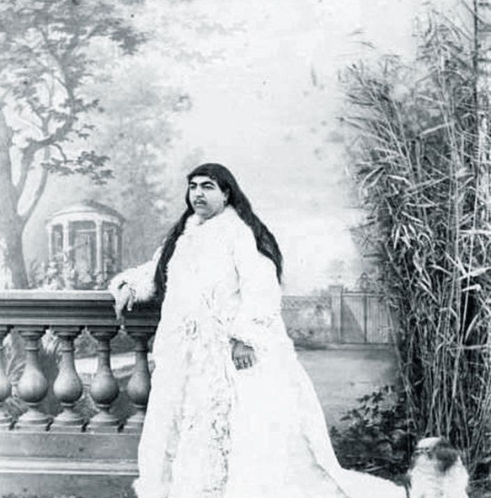 浓眉毛留胡子,她却是19世纪波斯最美公主,遭无数男子疯狂追求!|波斯|