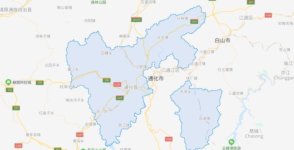 吉林省通化市面积最大的县,和市共用名字,GDP不足百亿元|通化县|通化市|吉林省_新浪新闻