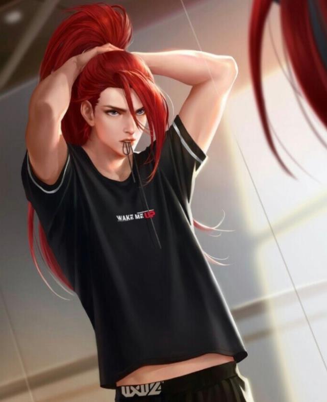 当王者荣耀野王韩信拟人化看到最后一张这谁遭得住啊