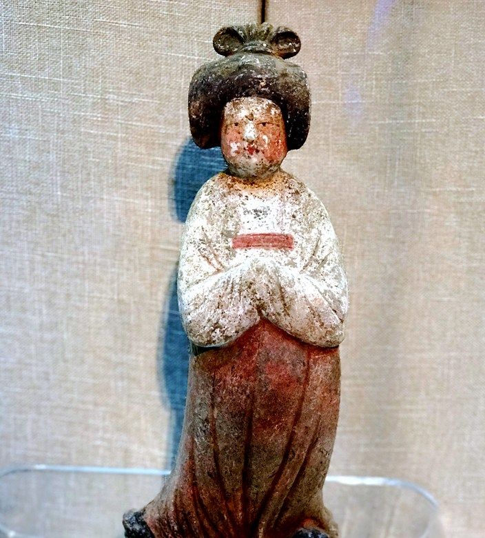 胖大唐,这些夸张的唐仕女俑里,是否有您的那款女神|女俑|大唐|陶俑