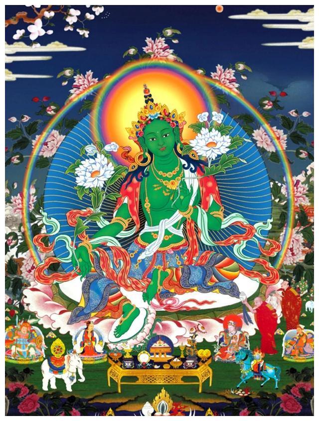 见解脱伏藏绿度母咒轮