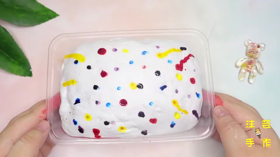 无硼砂无胶水只用一种材料就能做泥一定要试一