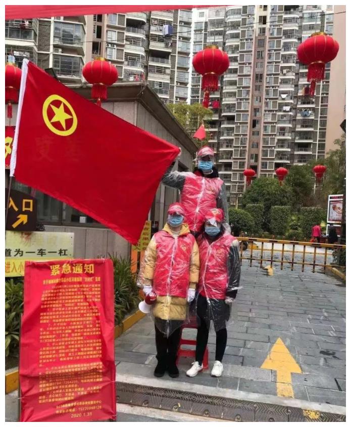 志愿“红”在南城广袤大地上高高飘扬
