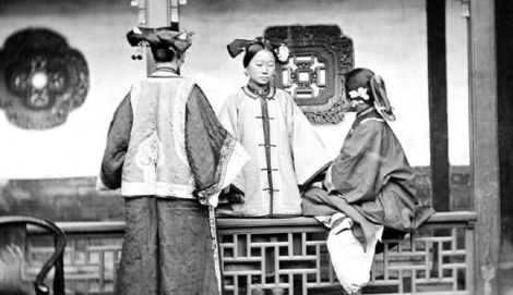 晚清真实老照片，图1官员成亲，图4古代男人老婆只能娶一个！|老婆|老照片|公安局长_新浪新闻