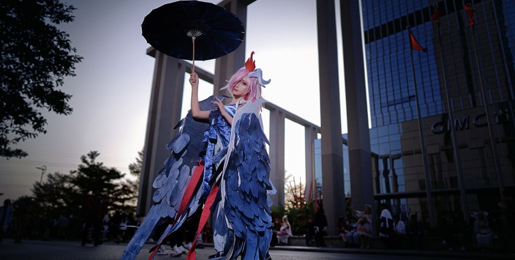 神都夜行录雨师cos:既见君子,云胡不喜