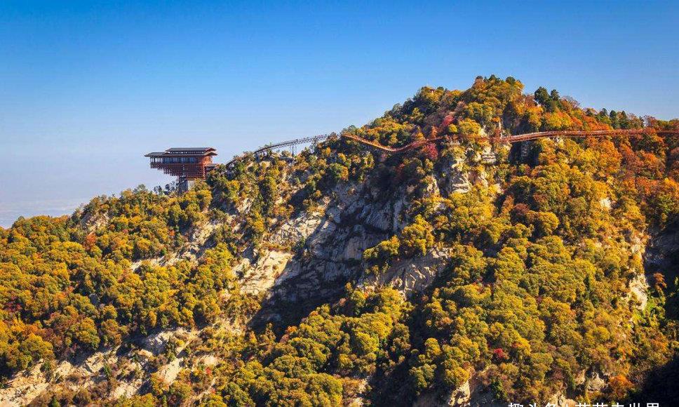 陕西有个"小华山",玻璃栈道如同游龙?适合老人和孩子爬!