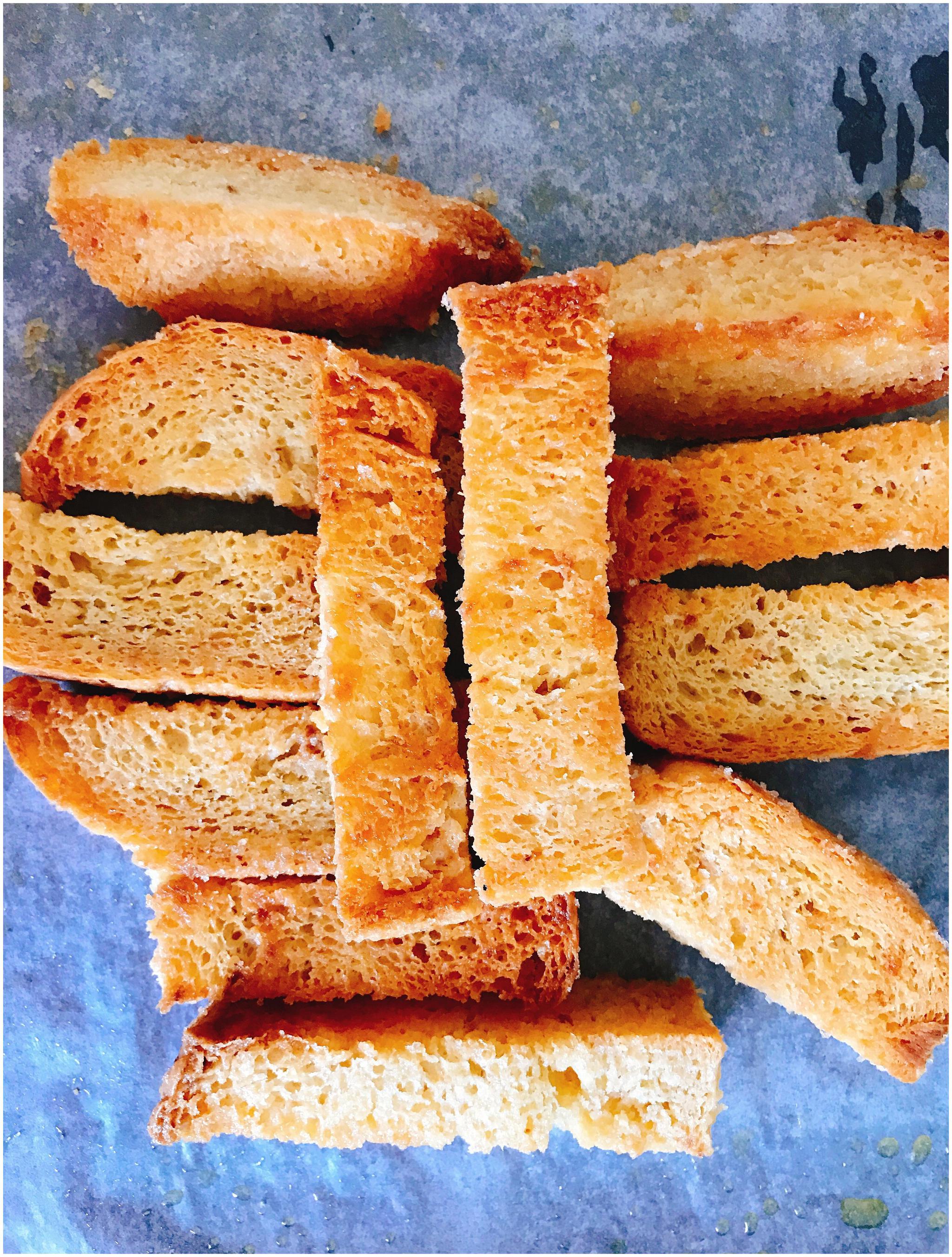 超级好吃的面包干