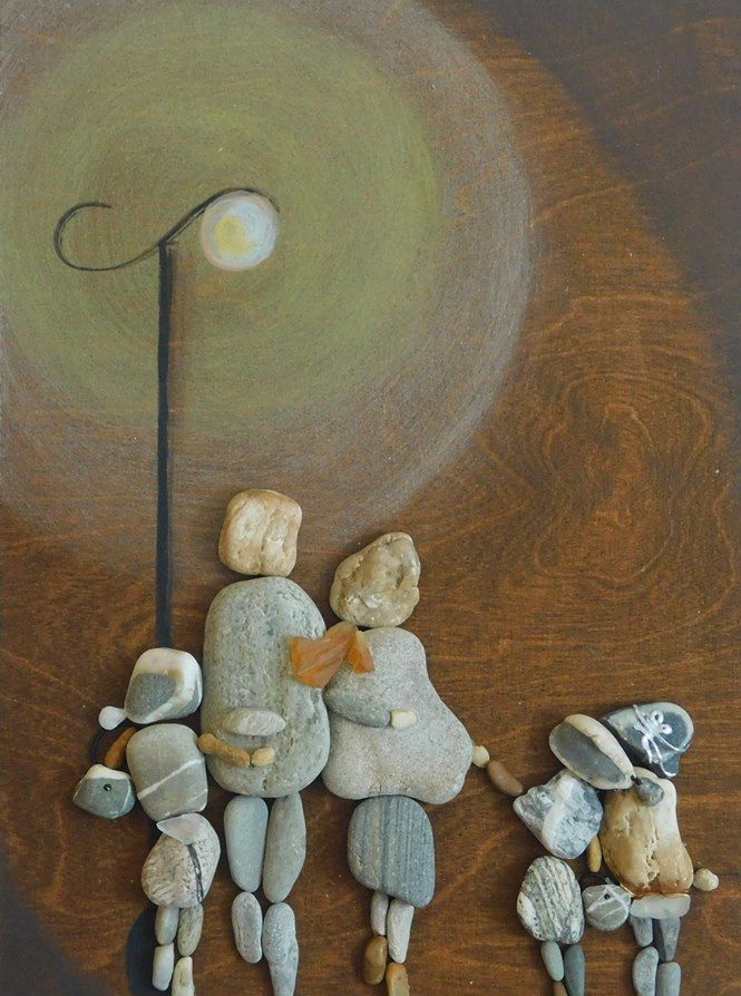 他山之石石头的艺术新西兰女艺术家szilajka的创意作品欣赏