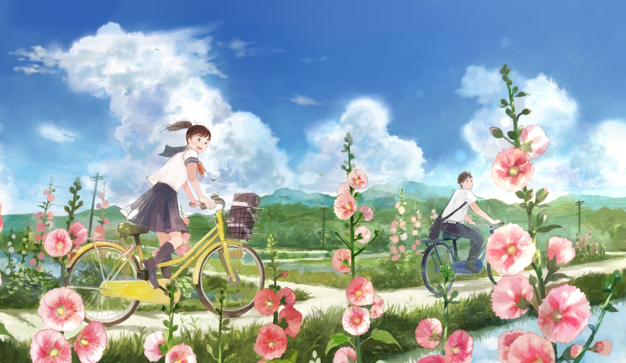 插画:又是一年毕业季,青春不散场,永不说再见