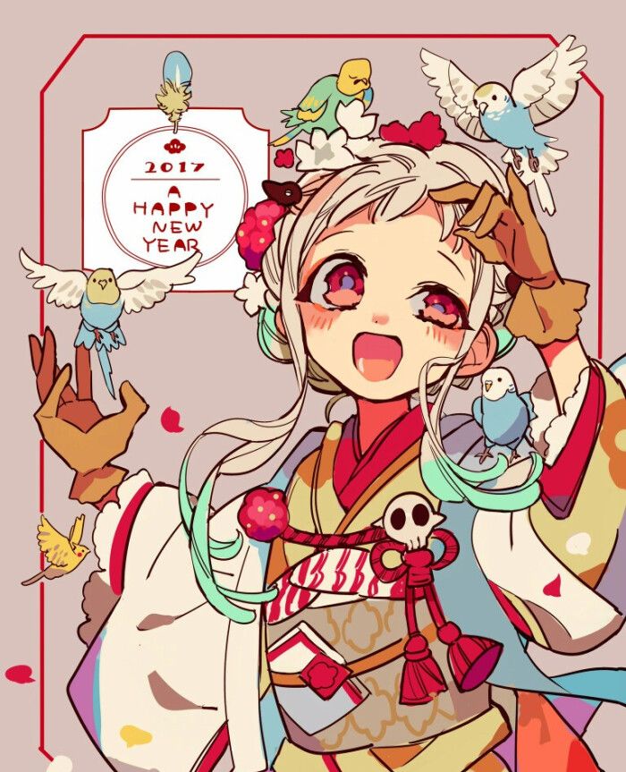 地缚少年花子君高清动漫壁纸 八寻宁宁和花子