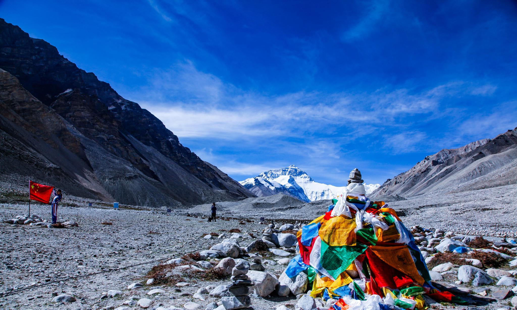 珠峰大本营如今闭门谢客,几张图带你看看绒布寺外到底是什么|绒布寺
