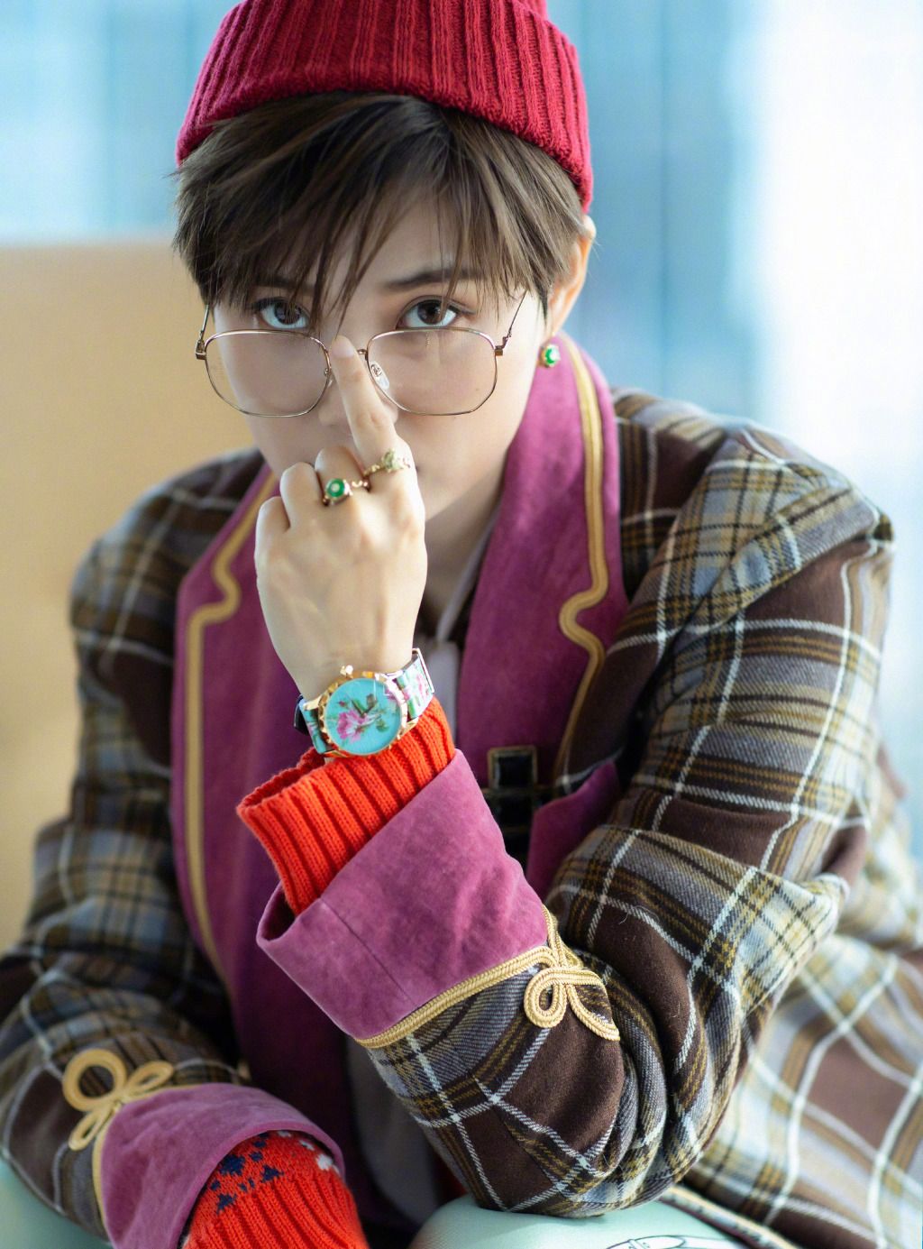 有一种时尚叫李宇春的"迷彩衣",看着暖和,普通人不敢驾驭