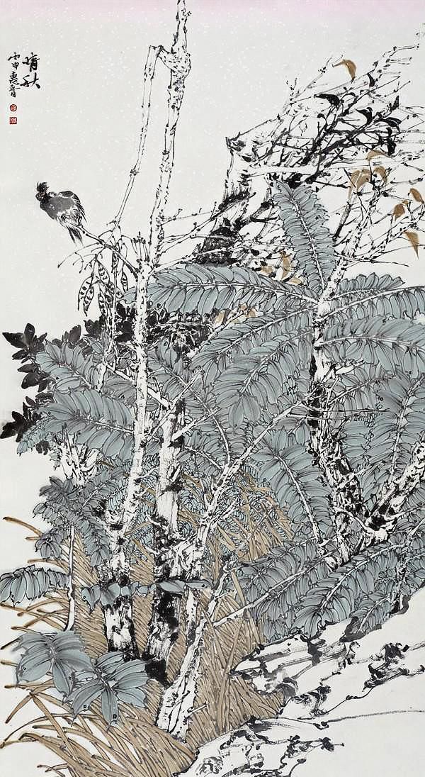 中国主题性花鸟画:重笔墨,重生活,重创新