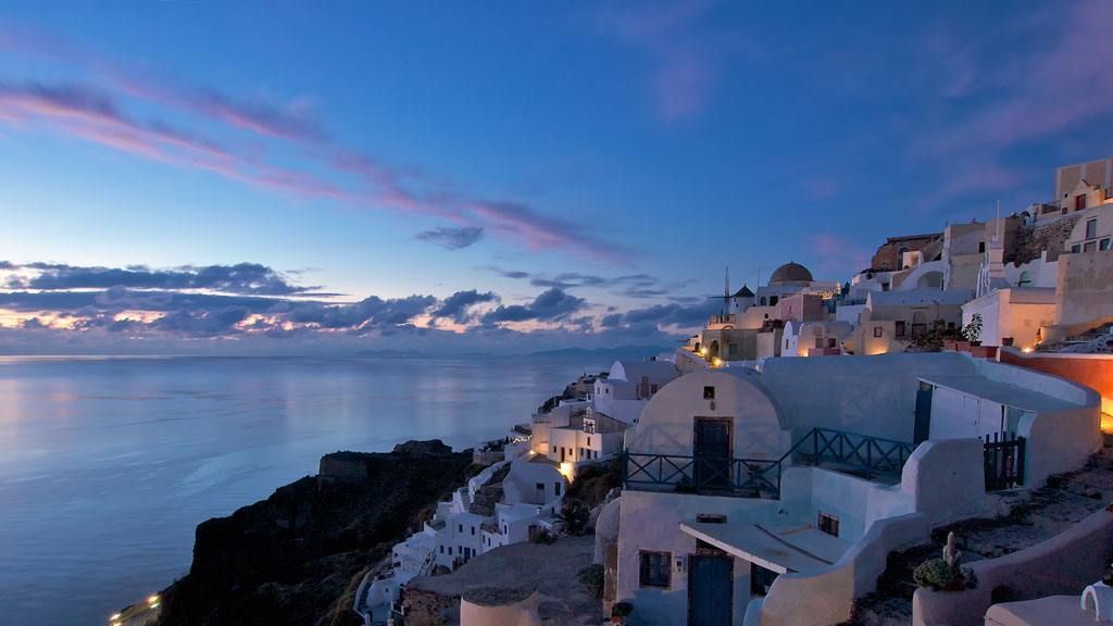 爱琴海美得如同壁纸一般,令人心驰神往