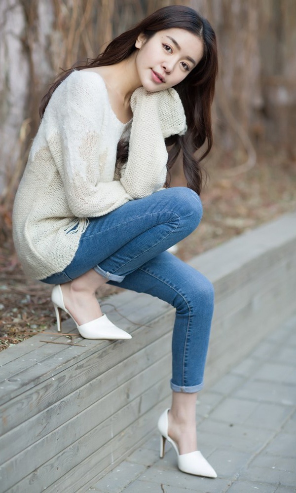 亭亭玉立的气质女神——赵多娜