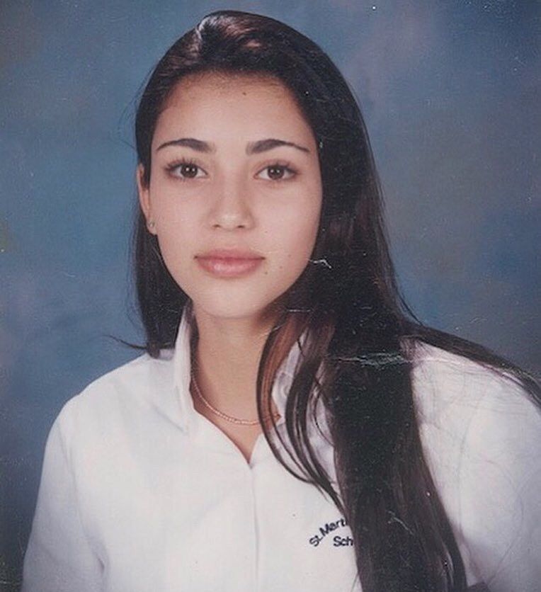 金·卡戴珊童年照大公开,原来名媛小时候长这样!