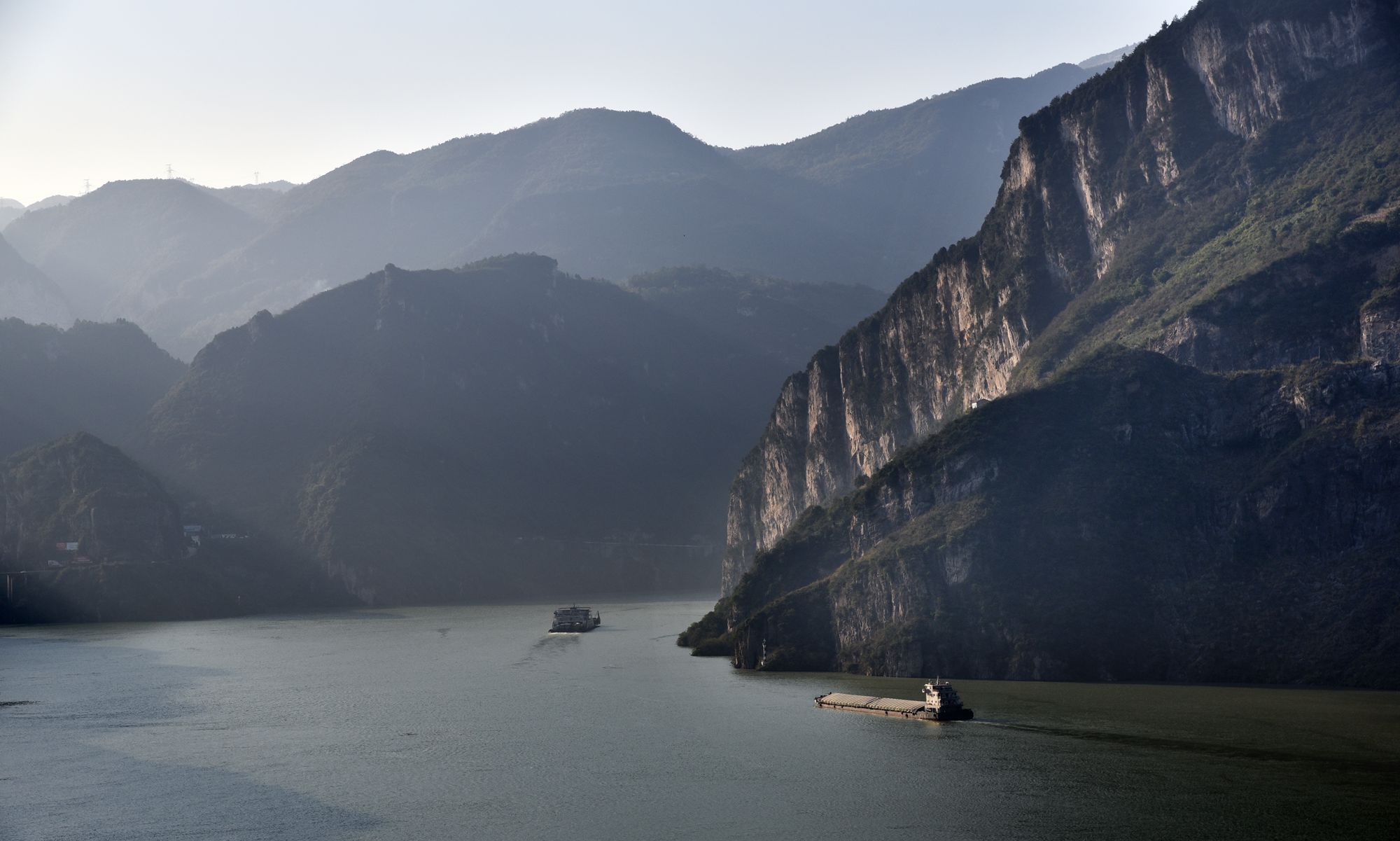 宜昌秭归西陵峡,峡江风光,长江大桥雄姿,一路风景画廊_高清图集_新浪