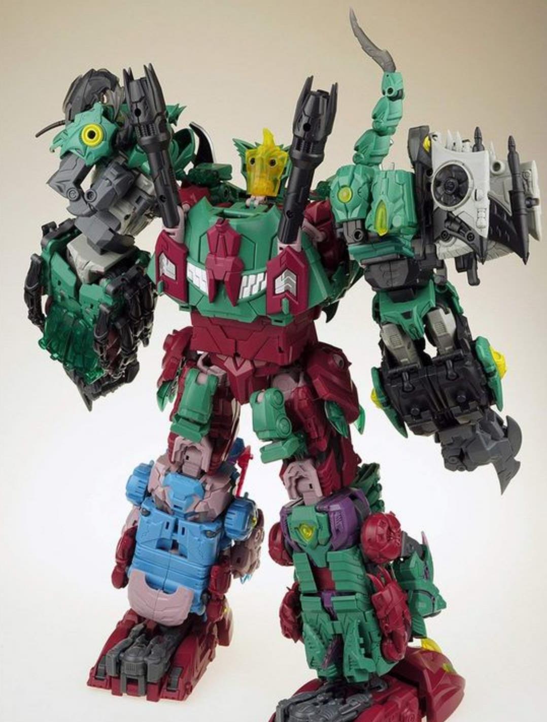 变形金刚动漫人物:狂派霸天虎隐者战士-海底狂魔 tfc版