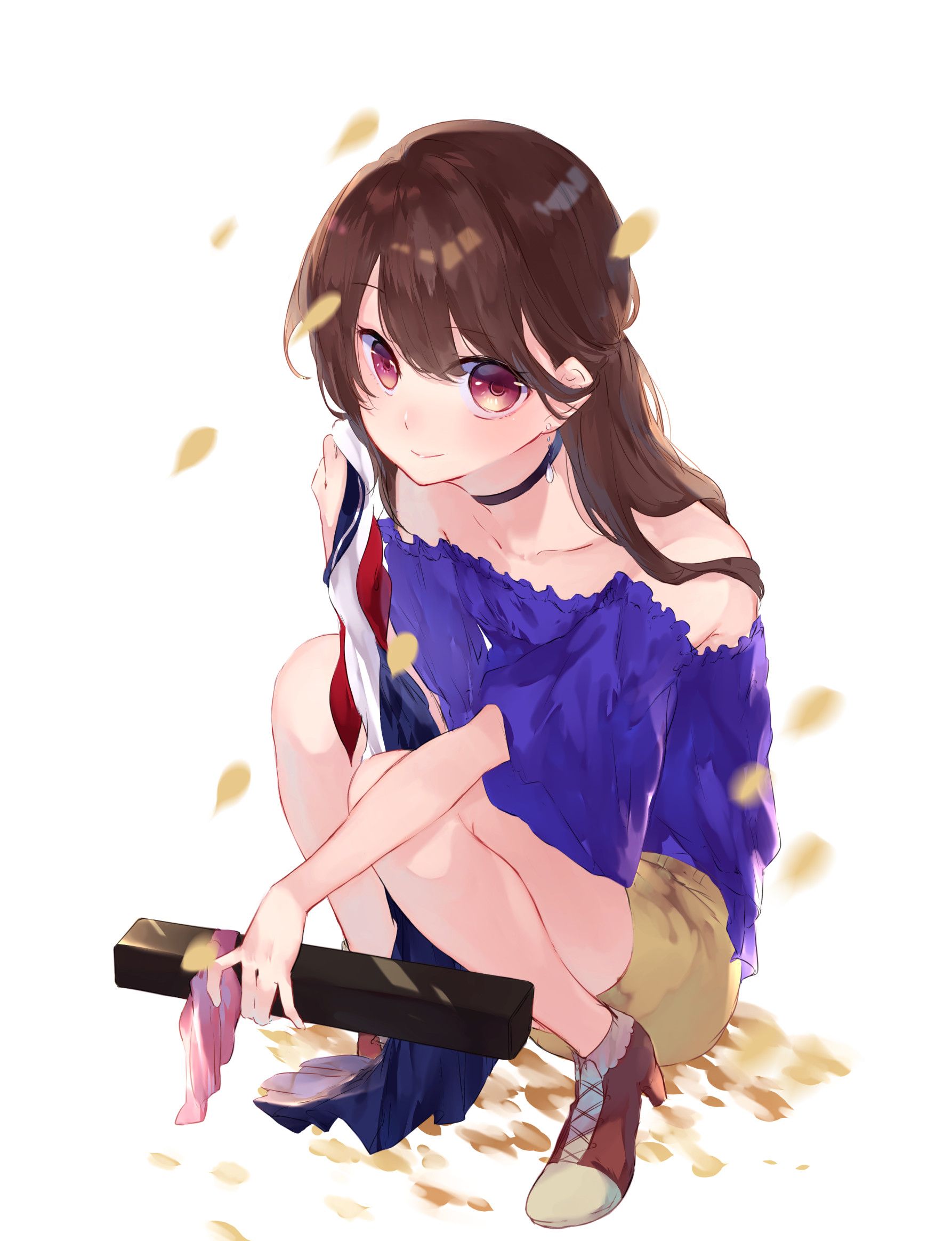 日本画师画风很棒的一组可爱妹子插画作品造型可爱色彩相当夺目