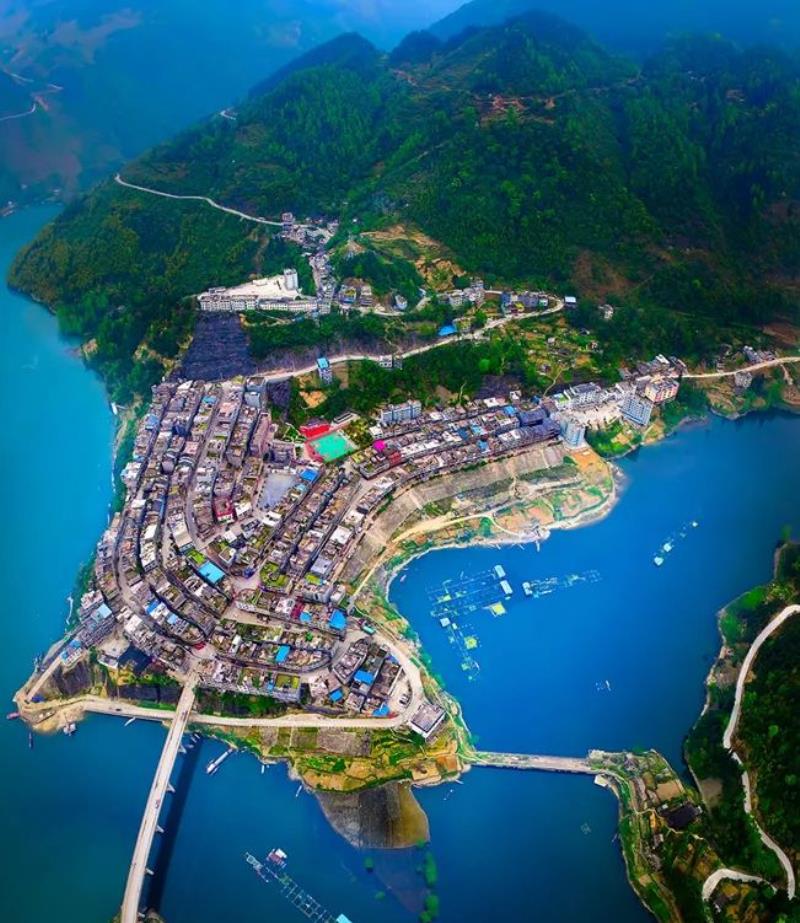 山色空蒙奇古镇,风光旖旎最思渠|仙水|乌江|古镇_新浪新闻