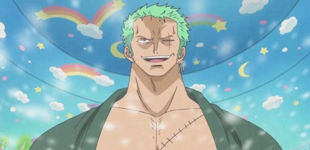 索隆是一位十分可靠并且稳重的男人,但是索隆有也有脸红害羞的时刻,有