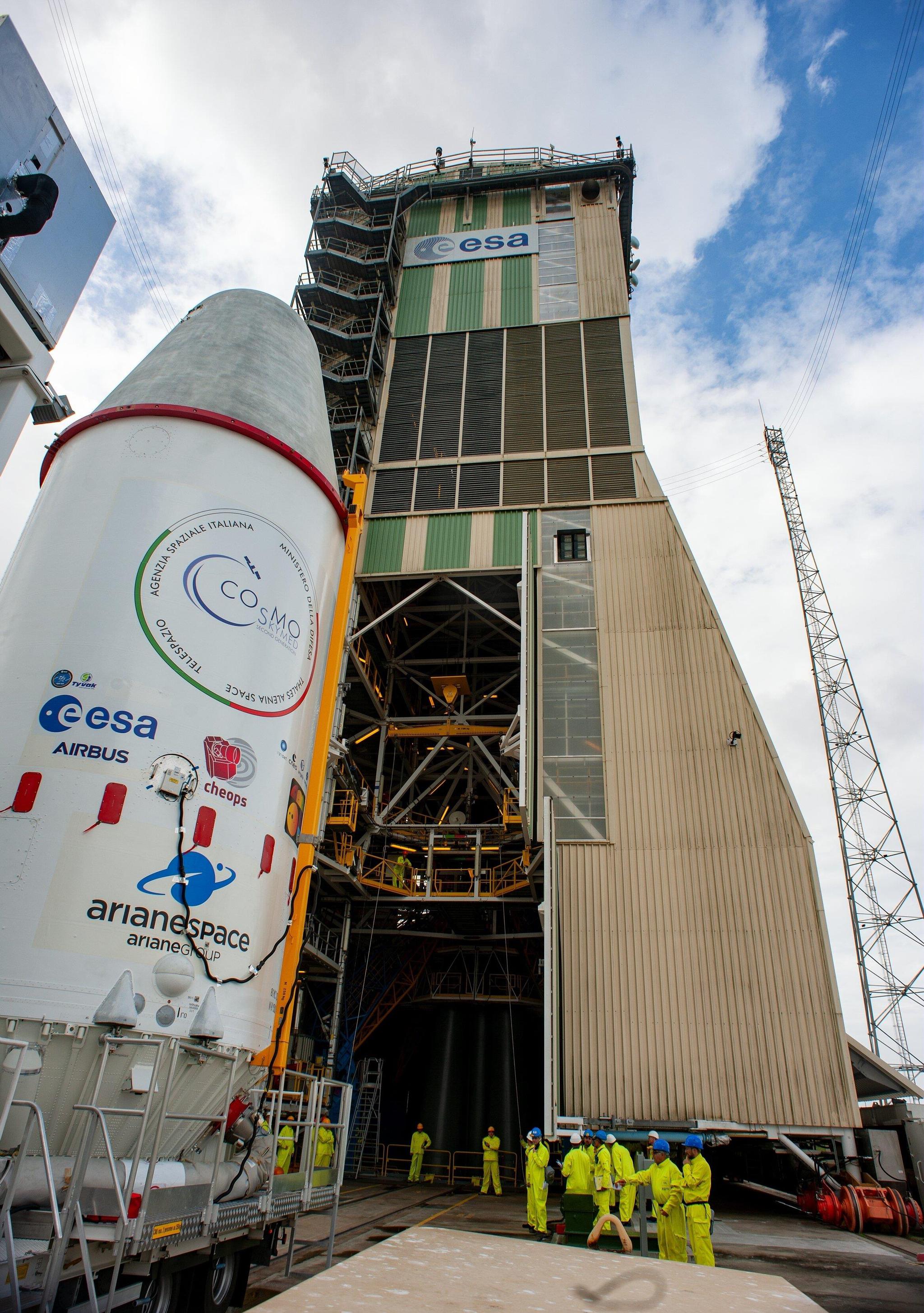 欧洲航天局发射升空一颗旨在研究系外行星的卫星