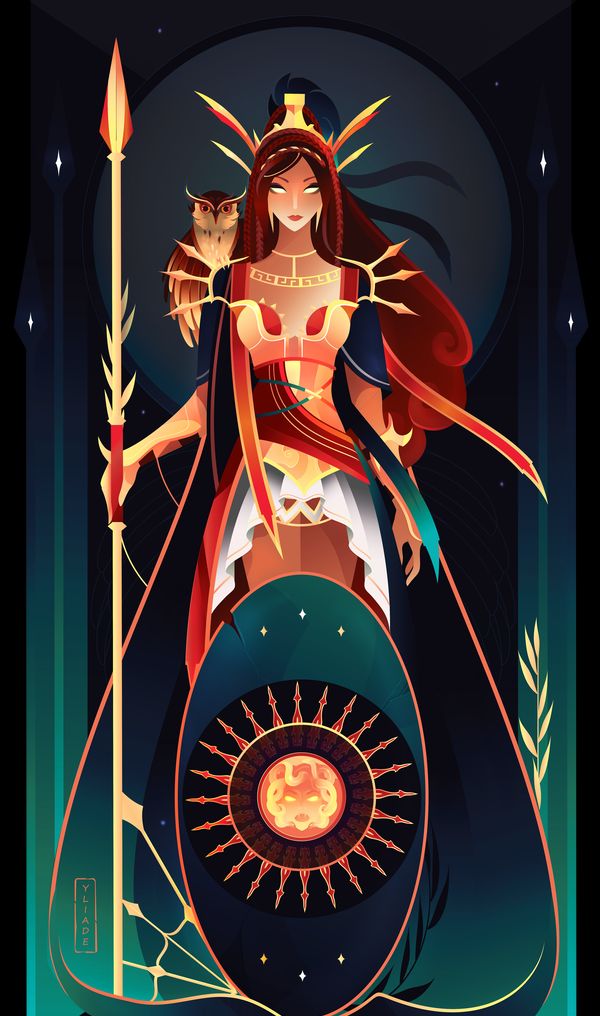 画师yliade作品欣赏充满了迷幻的异域风彩