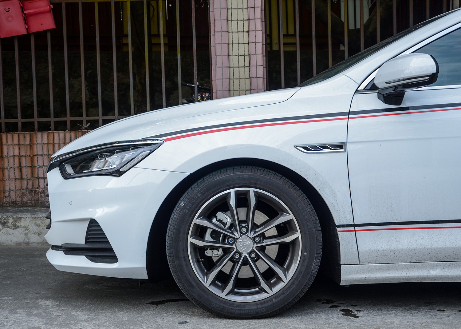 比亚迪秦pro改装德国tei racing高性能运动短弹簧