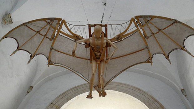 今天回头再看达芬奇设计的那些大杀器 莫非他真的是个穿越者?