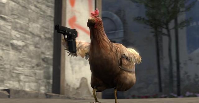 csgo里最强的鸡:穿墙爆头,门后卡位,真的把人气哭