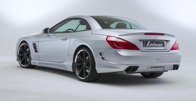 小刀之作lorinser改奔驰sl500