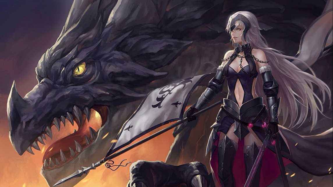 fate美图搬运:复仇魔女——黑贞德