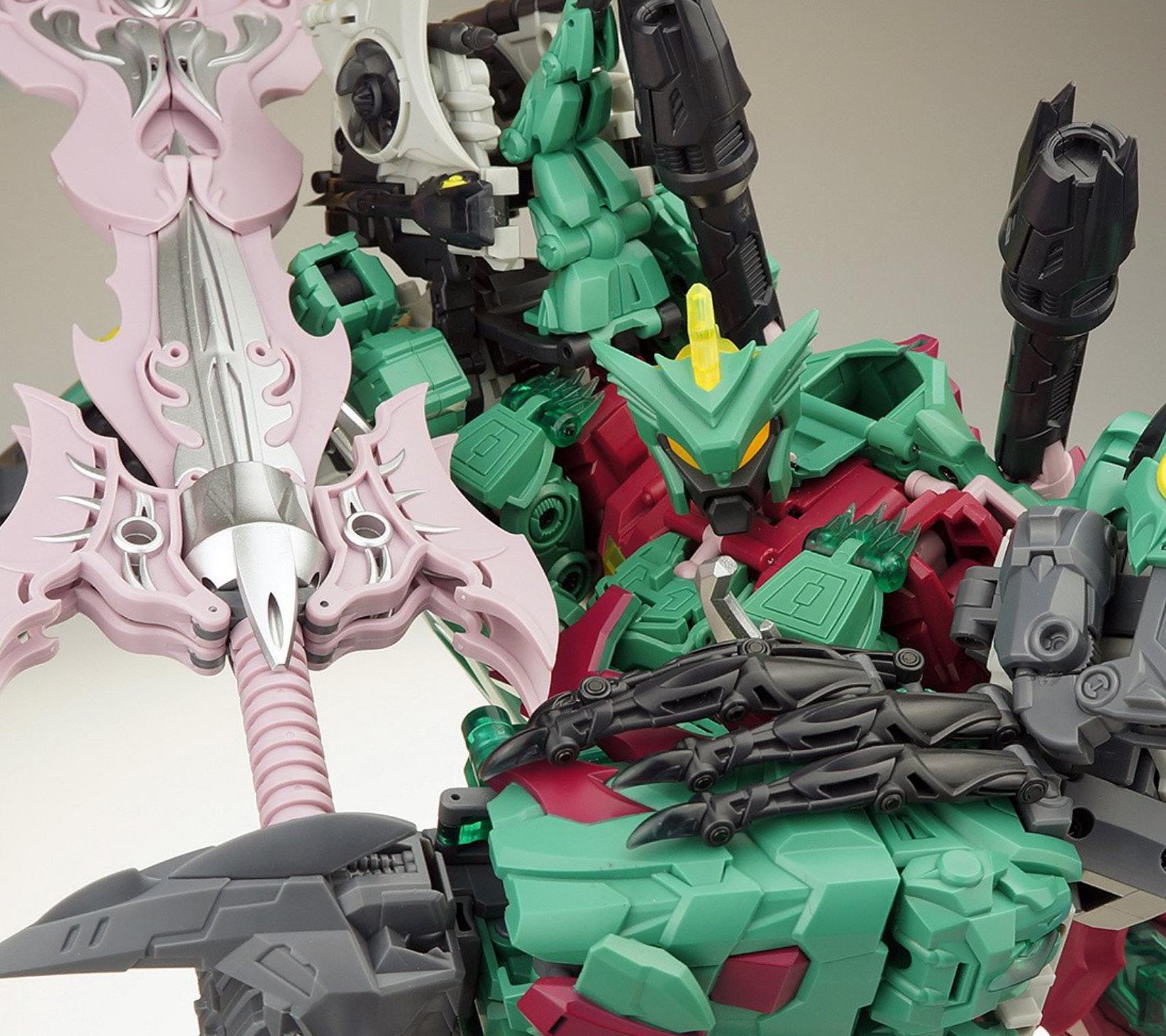 变形金刚动漫人物:狂派霸天虎隐者战士-海底狂魔 tfc版