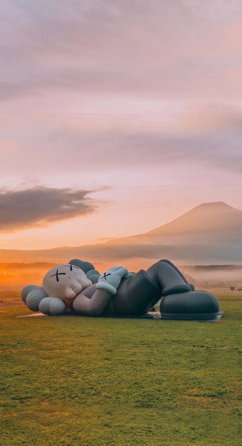 最新kaws壁纸合集,你的手机该换壁纸了!|壁纸|合集|手机_新浪新闻