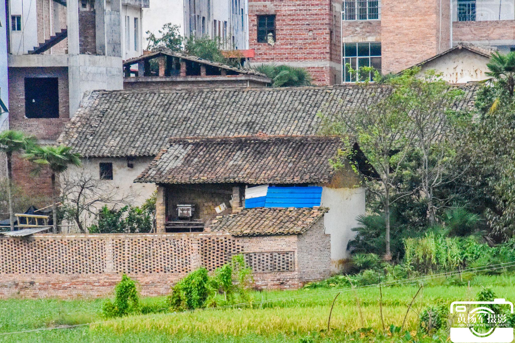 于都县段屋乡段屋村故乡熟悉的乡村风景